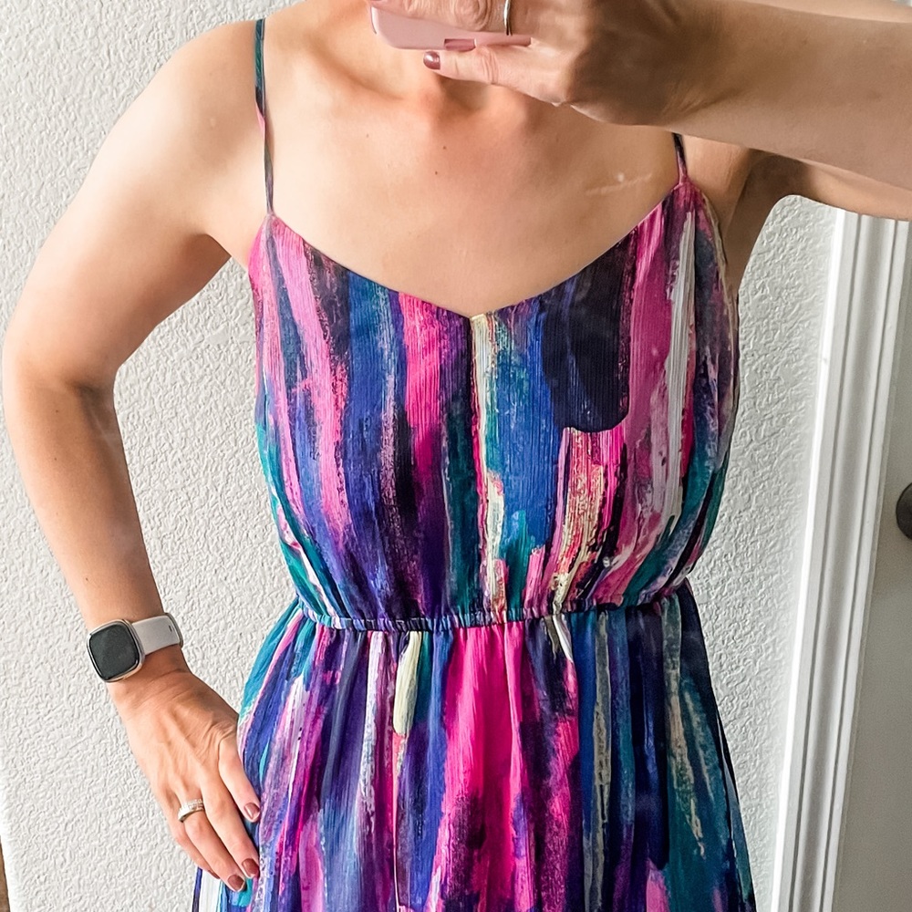Floor length dress